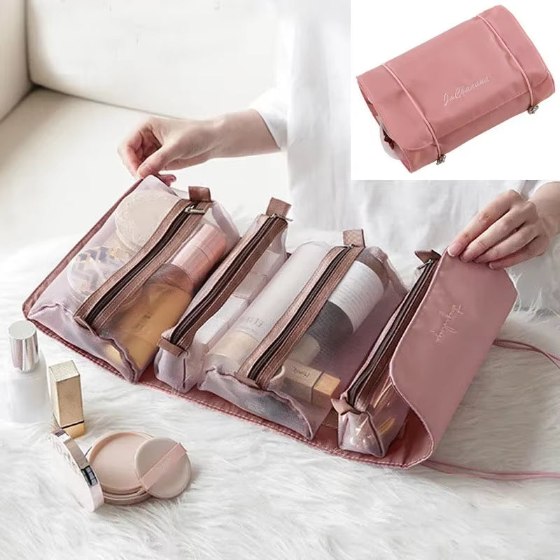 Large Capacity Travel Cosmetic Bag Multifunction Travel Cosmetic Bag Women Toiletries Organizer Female Storage Make up Case Tool